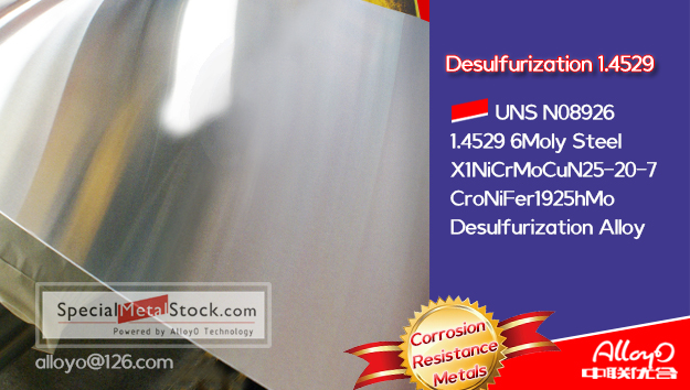 N08926 1.4529 desulfurization